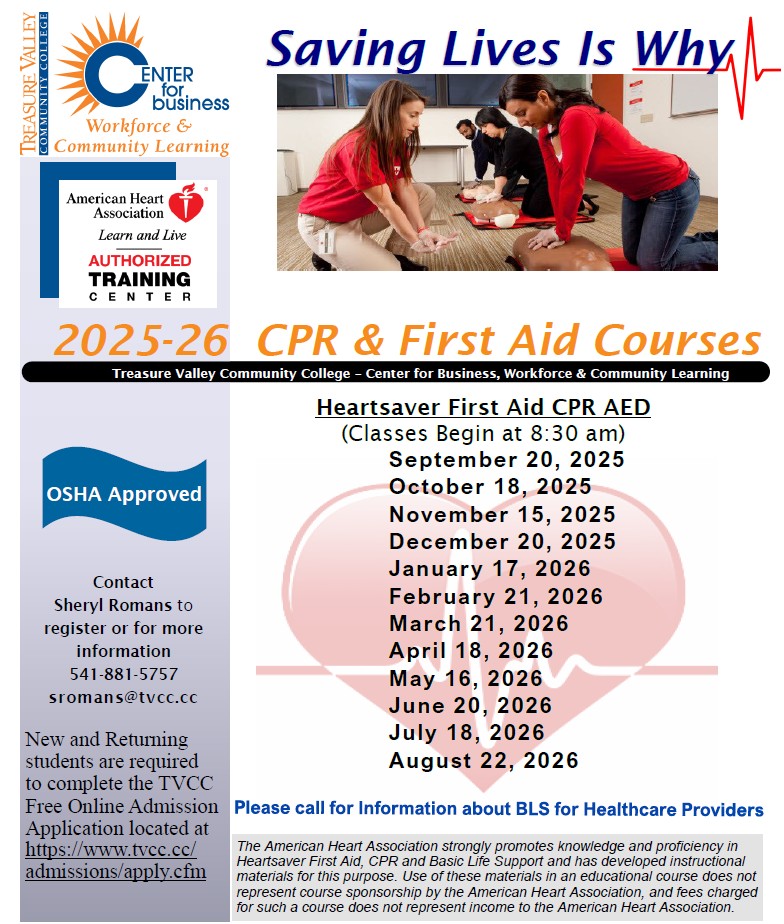 Image of cpr flyer