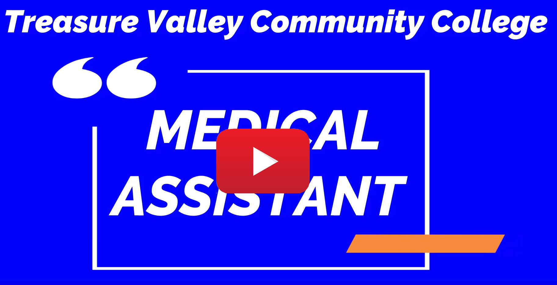 video of medical assistant instructor and students